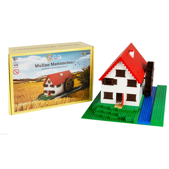Plastit plastični sestavni deli za model mlina Mulino Mattocino